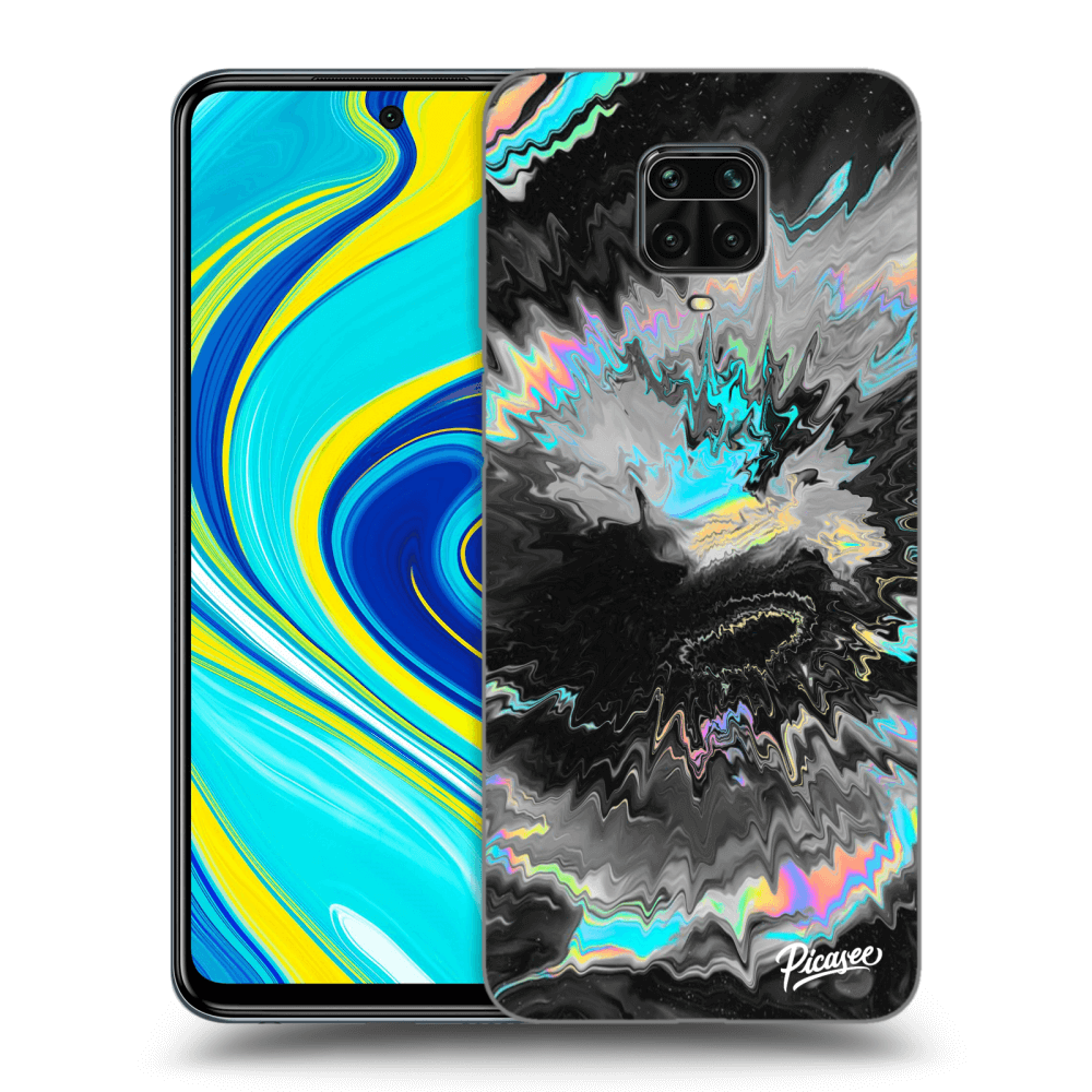 Picasee Xiaomi Redmi Note 9 Pro Hülle - Schwarzes Silikon - Magnetic