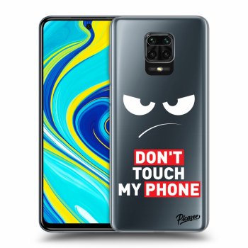 Picasee Xiaomi Redmi Note 9 Pro Hülle - Transparentes Silikon - Angry Eyes - Transparent