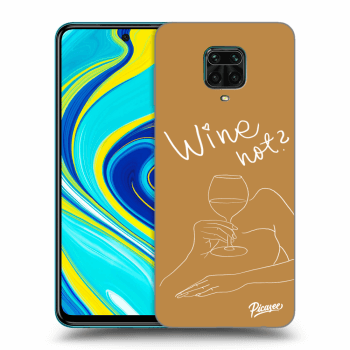 Picasee Xiaomi Redmi Note 9S Hülle - Transparentes Silikon - Wine not