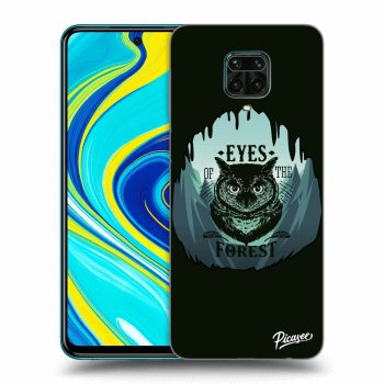 Picasee Xiaomi Redmi Note 9S Hülle - Transparentes Silikon - Forest owl