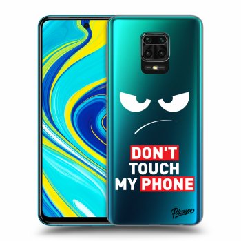 Picasee Xiaomi Redmi Note 9S Hülle - Transparentes Silikon - Angry Eyes - Transparent