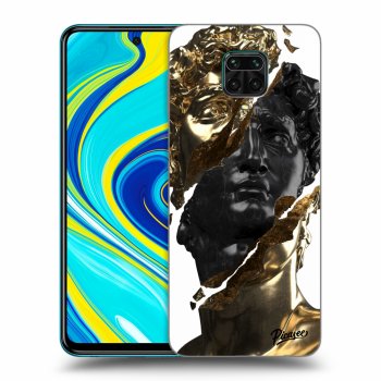 Hülle für Xiaomi Redmi Note 9S - Gold - Black