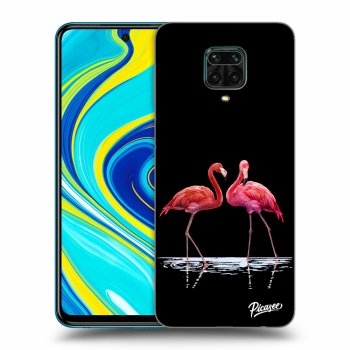 Picasee ULTIMATE CASE für Xiaomi Redmi Note 9S - Flamingos couple