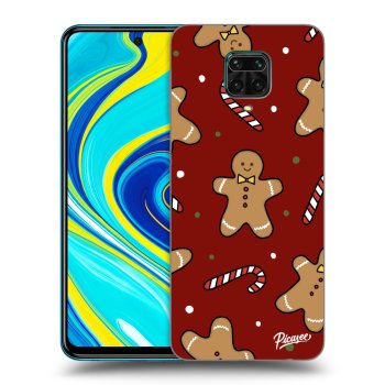 Picasee Xiaomi Redmi Note 9S Hülle - Schwarzes Silikon - Gingerbread 2