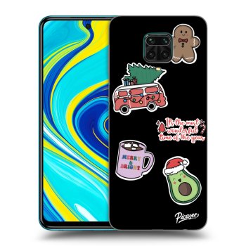 Hülle für Xiaomi Redmi Note 9S - Christmas Stickers