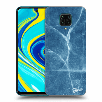 Picasee Xiaomi Redmi Note 9S Hülle - Transparentes Silikon - Blue marble