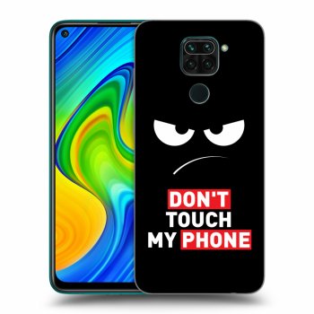 Hülle für Xiaomi Redmi Note 9 - Angry Eyes - Transparent