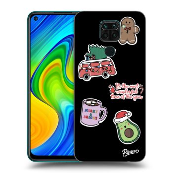 Hülle für Xiaomi Redmi Note 9 - Christmas Stickers