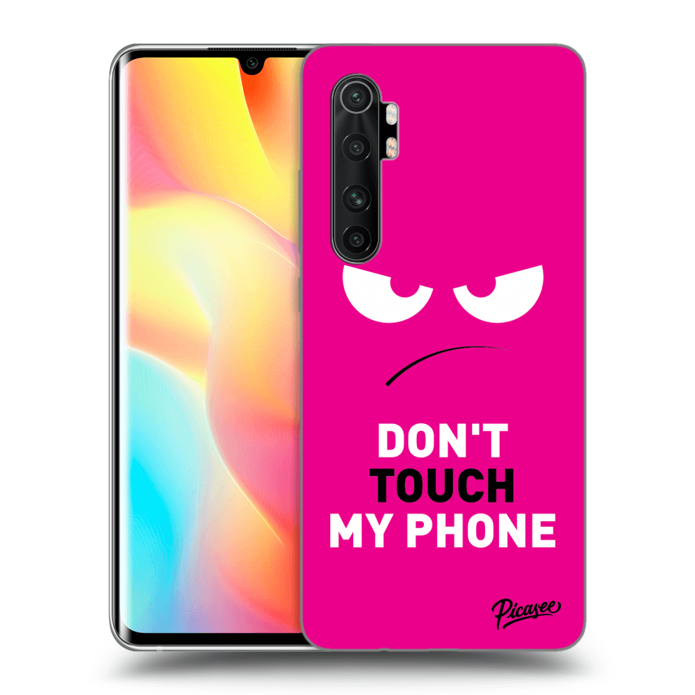 Picasee ULTIMATE CASE für Xiaomi Mi Note 10 Lite - Angry Eyes - Pink