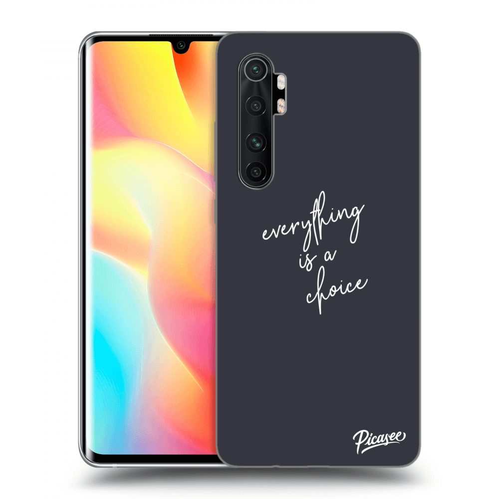 Picasee ULTIMATE CASE für Xiaomi Mi Note 10 Lite - Everything is a choice
