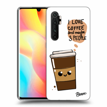 Picasee Xiaomi Mi Note 10 Lite Hülle - Transparentes Silikon - Cute coffee