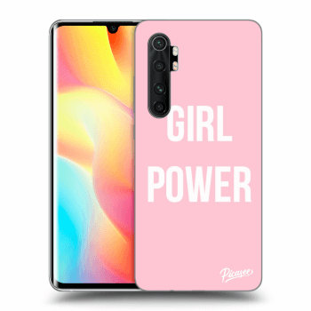 Picasee Xiaomi Mi Note 10 Lite Hülle - Transparentes Silikon - Girl power