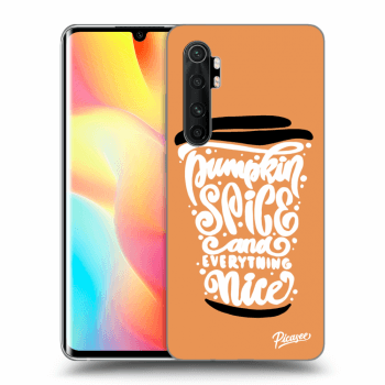 Hülle für Xiaomi Mi Note 10 Lite - Pumpkin coffee