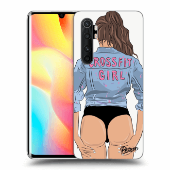 Picasee Xiaomi Mi Note 10 Lite Hülle - Transparentes Silikon - Crossfit girl - nickynellow