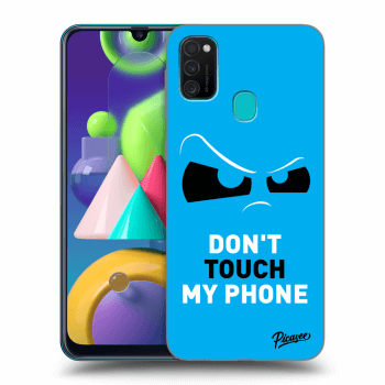Hülle für Samsung Galaxy M21 M215F - Cloudy Eye - Blue