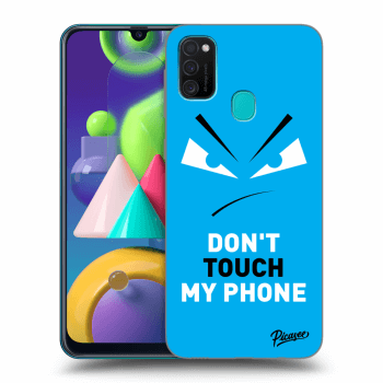 Hülle für Samsung Galaxy M21 M215F - Evil Eye - Blue