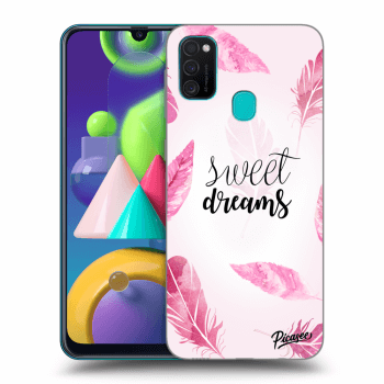 Picasee Samsung Galaxy M21 M215F Hülle - Schwarzes Silikon - Sweet dreams