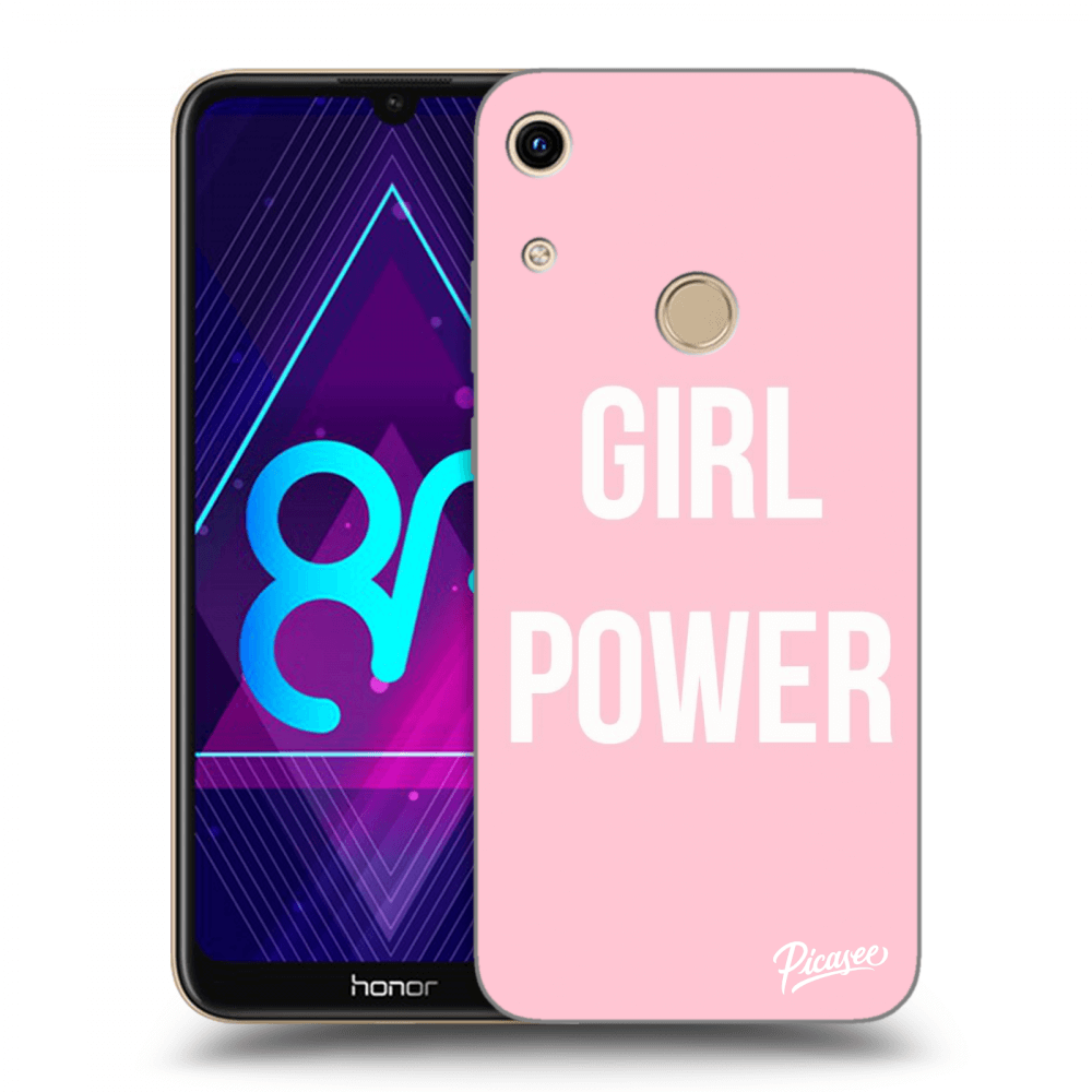 Picasee Honor 8A Hülle - Transparentes Silikon - Girl power