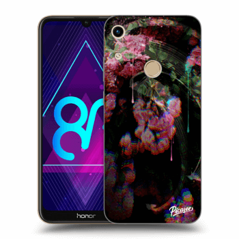 Picasee Honor 8A Hülle - Schwarzes Silikon - Rosebush limited