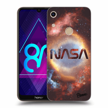 Picasee Honor 8A Hülle - Schwarzes Silikon - Nebula
