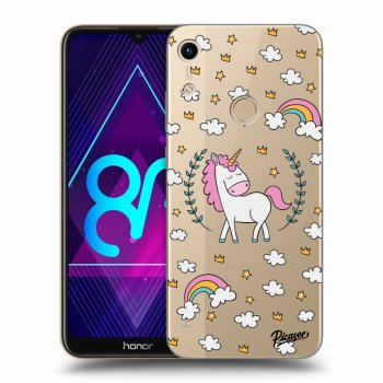 Hülle für Honor 8A - Einhorn Sternenhimmel