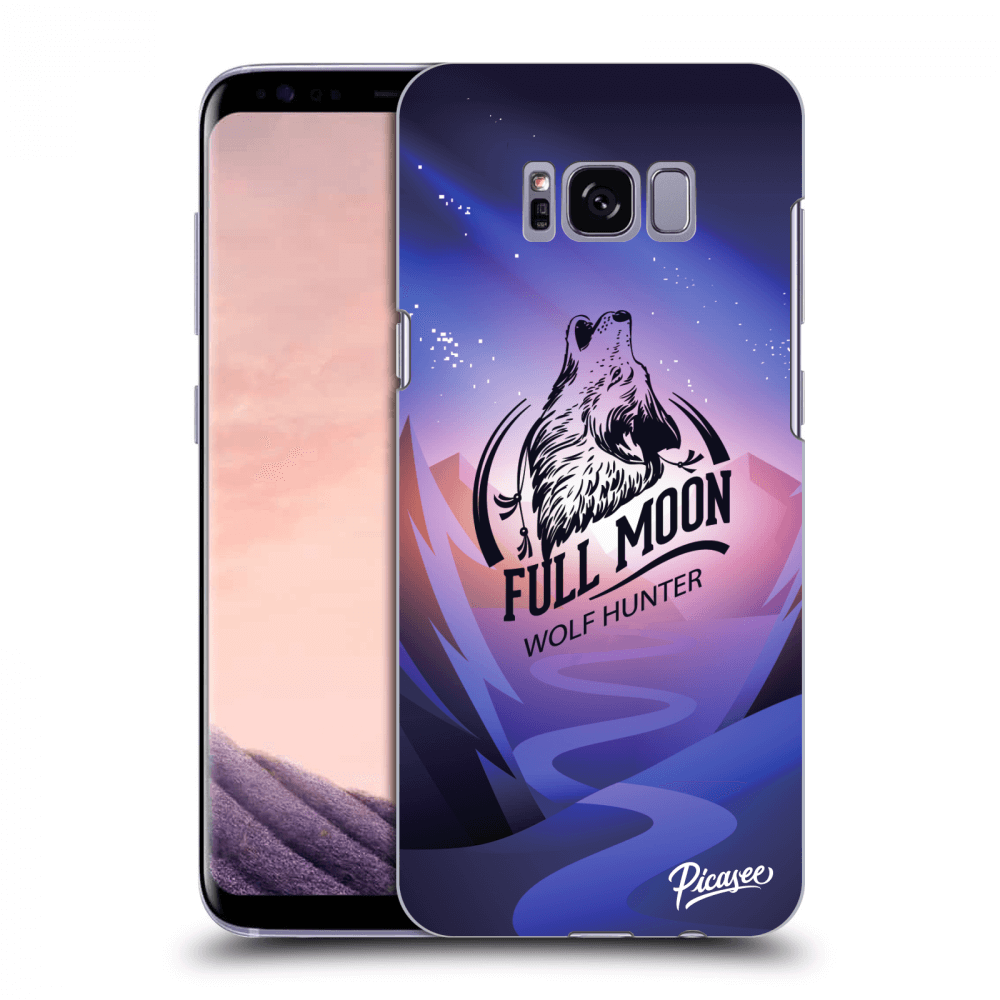 Picasee Samsung Galaxy S8 G950F Hülle - Transparentes Silikon - Wolf
