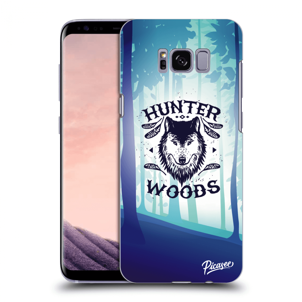 Picasee Samsung Galaxy S8 G950F Hülle - Transparentes Silikon - Wolf 2