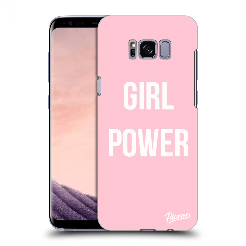 Picasee Samsung Galaxy S8 G950F Hülle - Transparentes Silikon - Girl power