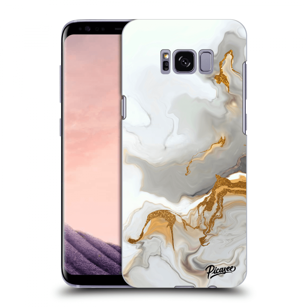 Picasee Samsung Galaxy S8 G950F Hülle - Schwarzes Silikon - Her