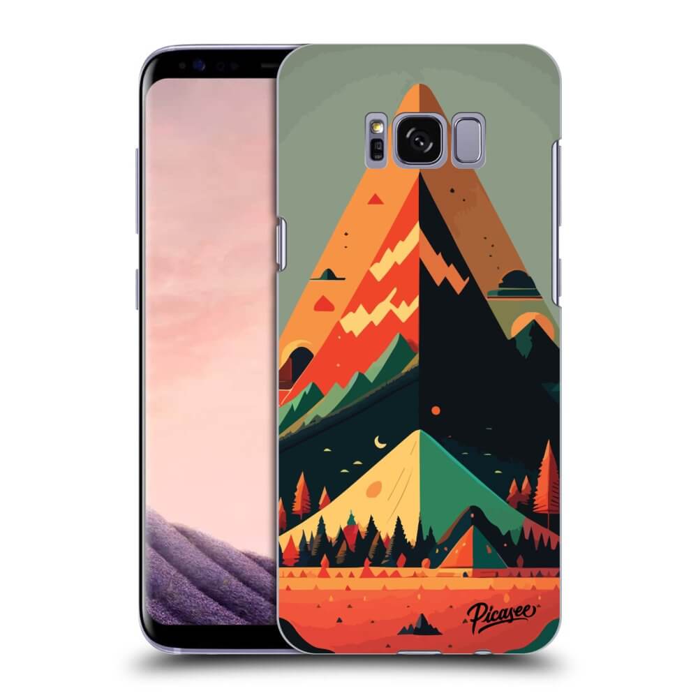 Picasee Samsung Galaxy S8 G950F Hülle - Schwarzes Silikon - Oregon
