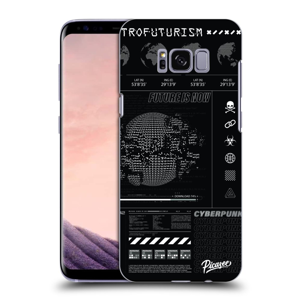 Picasee Samsung Galaxy S8 G950F Hülle - Schwarzes Silikon - FUTURE