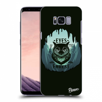 Picasee Samsung Galaxy S8 G950F Hülle - Transparentes Silikon - Forest owl