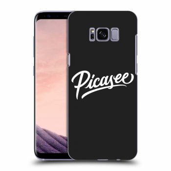 Picasee Samsung Galaxy S8 G950F Hülle - Schwarzes Silikon - Picasee - White