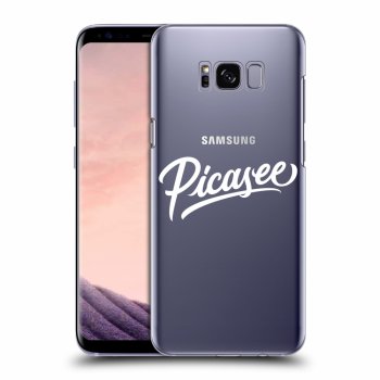 Picasee Samsung Galaxy S8 G950F Hülle - Transparentes Silikon - Picasee - White