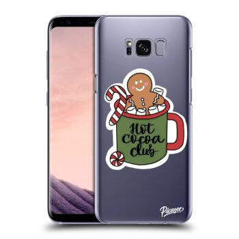 Picasee Samsung Galaxy S8 G950F Hülle - Transparentes Silikon - Hot Cocoa Club