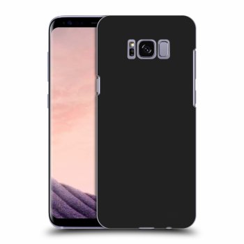 Picasee Samsung Galaxy S8 G950F Hülle - Schwarzes Silikon - Clear