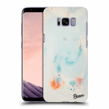 Picasee Samsung Galaxy S8 G950F Hülle - Schwarzes Silikon - Splash