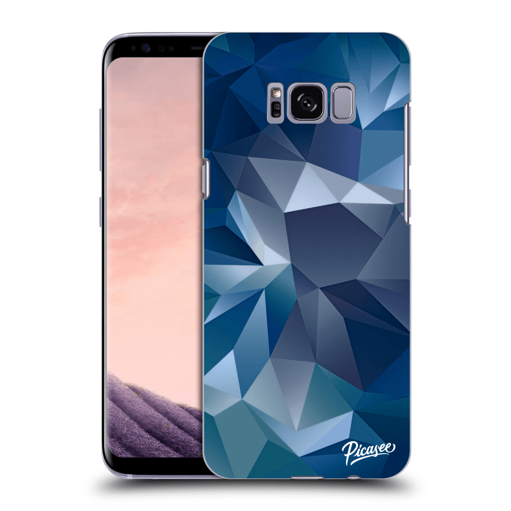 Picasee Samsung Galaxy S8 G950F Hülle - Schwarzes Silikon - Wallpaper