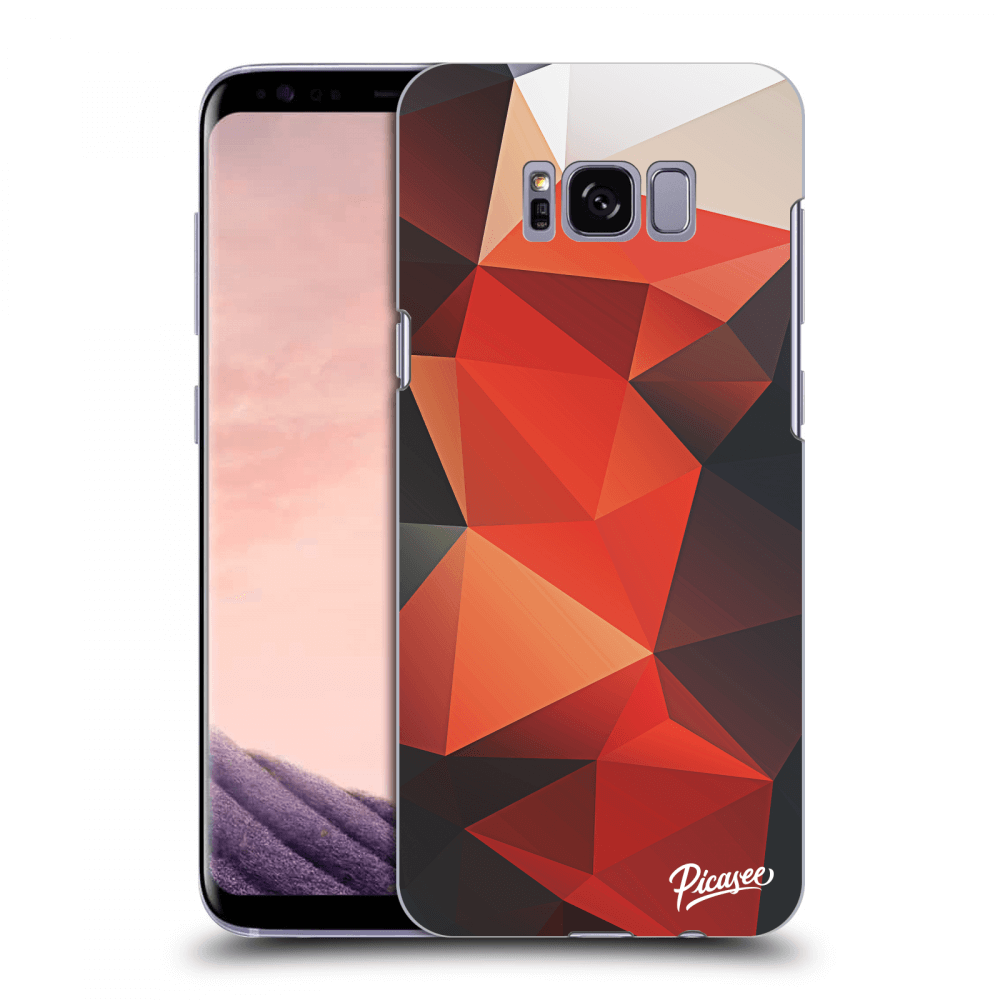 Picasee Samsung Galaxy S8 G950F Hülle - Schwarzes Silikon - Wallpaper 2