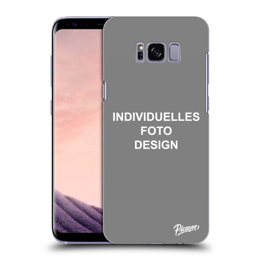 Picasee Samsung Galaxy S8 G950F Hülle - Transparentes Silikon - Individuelles Fotodesign