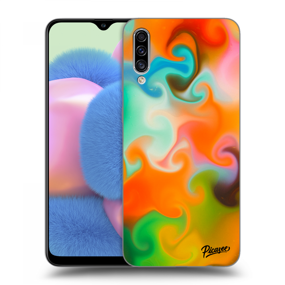 Picasee Samsung Galaxy A30s A307F Hülle - Transparentes Silikon - Juice