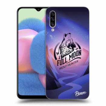 Picasee Samsung Galaxy A30s A307F Hülle - Transparentes Silikon - Wolf