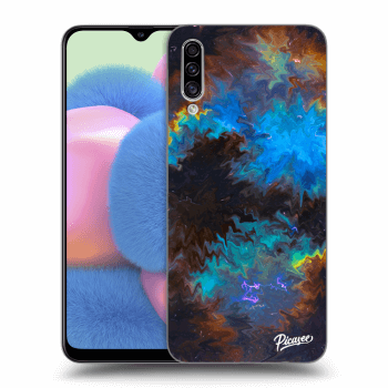 Picasee Samsung Galaxy A30s A307F Hülle - Transparentes Silikon - Space