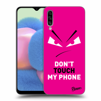 Hülle für Samsung Galaxy A30s A307F - Evil Eye - Pink