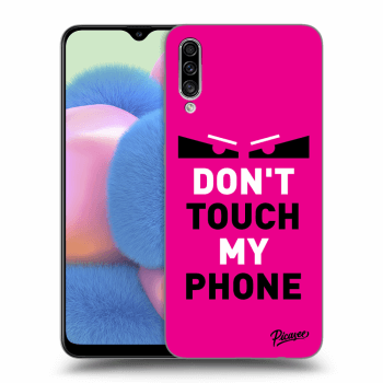 Hülle für Samsung Galaxy A30s A307F - Shadow Eye - Pink