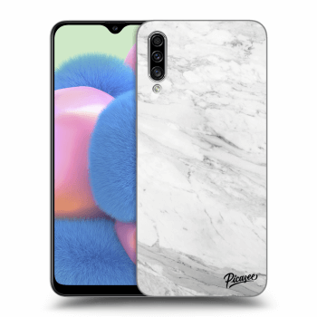 Hülle für Samsung Galaxy A30s A307F - White marble