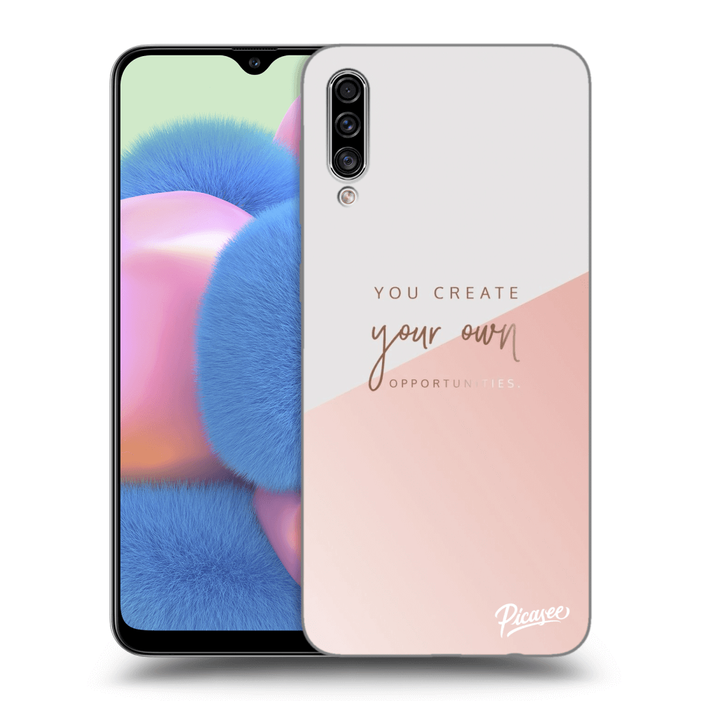 Picasee Samsung Galaxy A30s A307F Hülle - Transparentes Silikon - You create your own opportunities