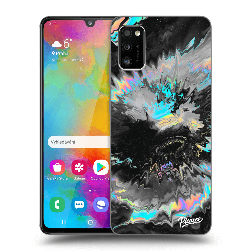 Picasee Samsung Galaxy A41 A415F Hülle - Schwarzes Silikon - Magnetic
