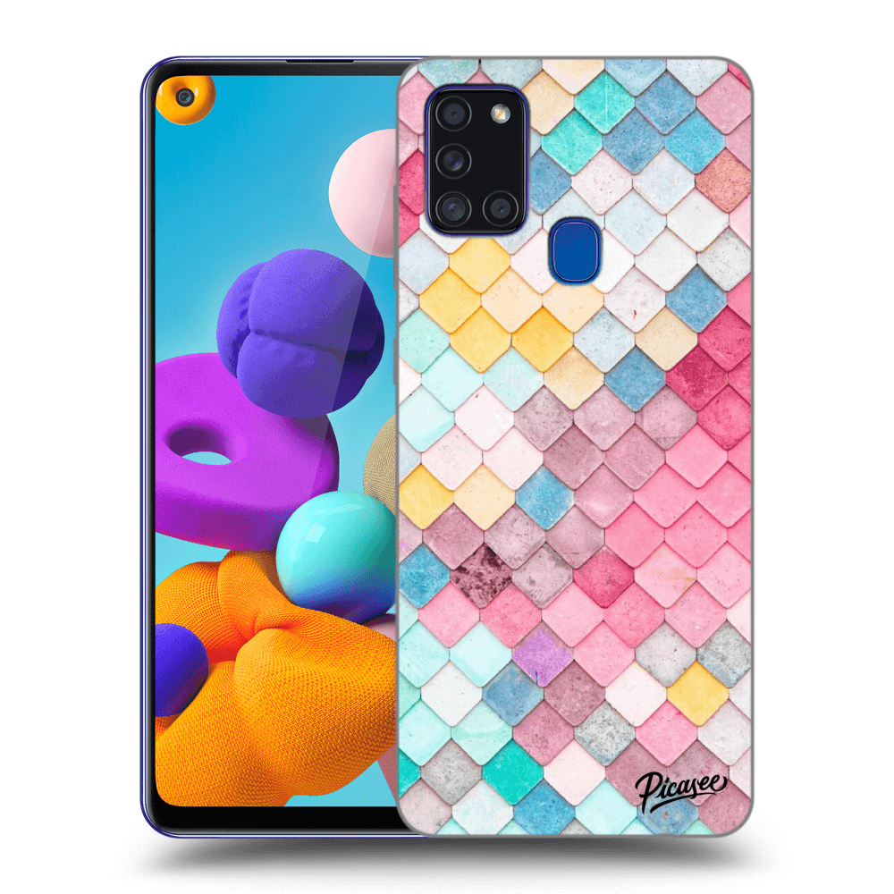 Picasee ULTIMATE CASE für Samsung Galaxy A21s - Colorful roof