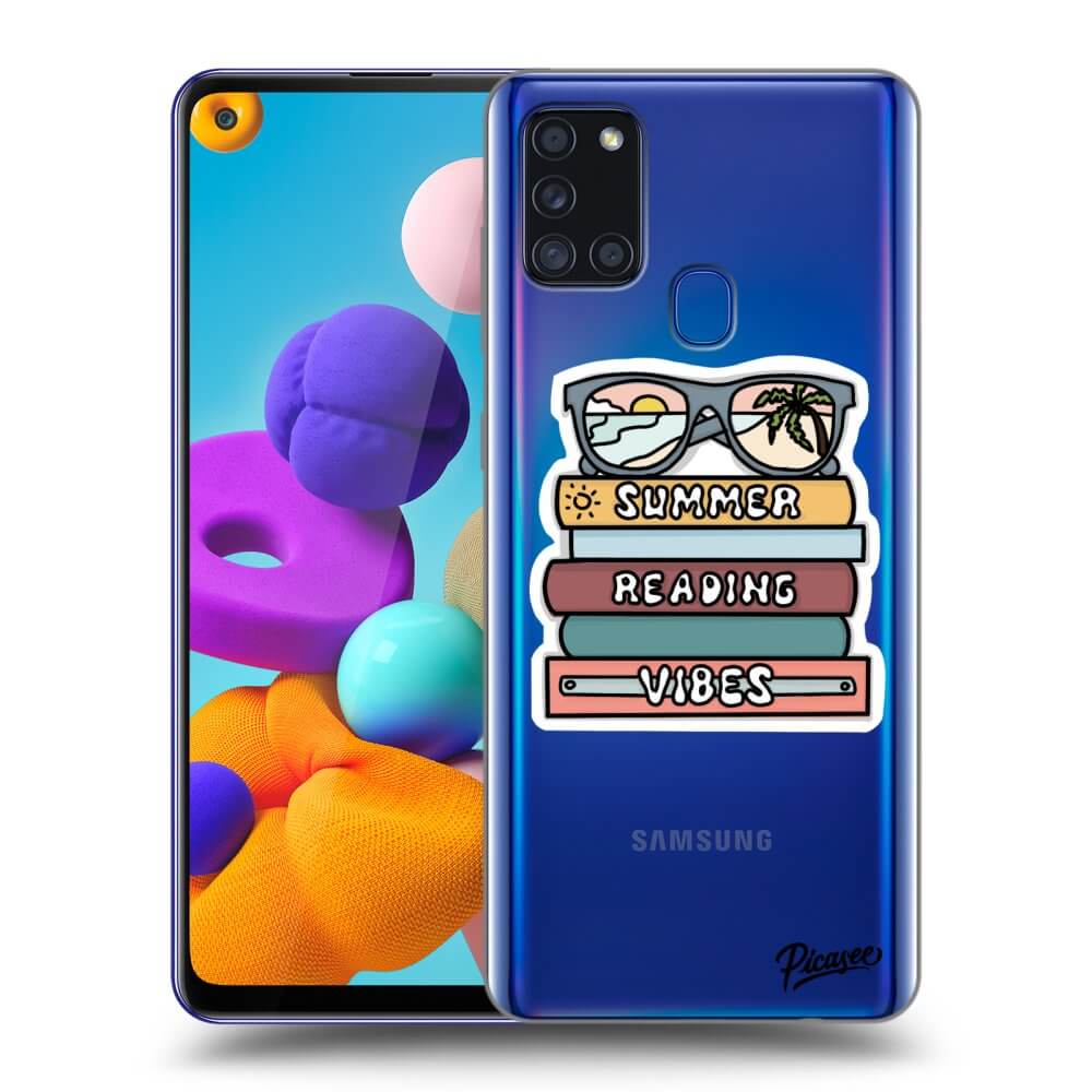 Picasee ULTIMATE CASE für Samsung Galaxy A21s - Summer reading vibes